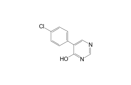 5-(p-chlorophenyl)-4-pyrimidinol