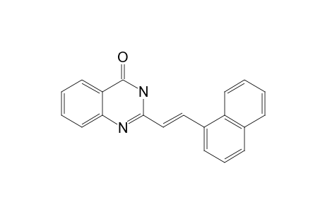 (E)-2-[2-(Naphthalen-1-yl)-vinyl]-quinazolin-4(3H)-one