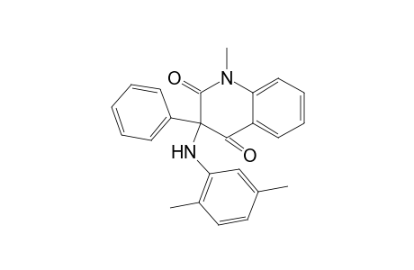 3-(2,5-dimethylphenylamino)-1-methyl-3-phenylquinoline-2,4(1H,3H)-dione