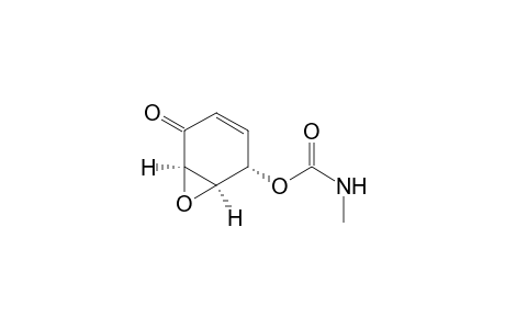 (+/-)-(1-ALPHA,5-ALPHA,6-ALPHA)-5-METHYLCARBAMOYLOXY-7-OXABICYCLO-[4.1.0]-HEPT-3-EN-2-ONE