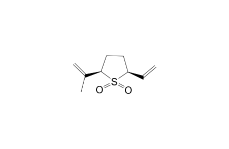 (cis)-2-(1'-Methylethenyl)-5-vinyl-tetrahydrothiophene-1-dioxide