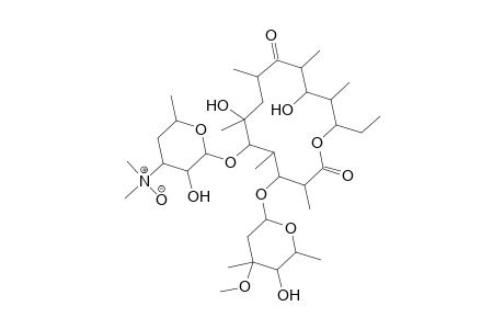 2-[[14-ethyl-4-(4-methoxy-4,6-dimethyl-5-oxidanyl-oxan-2-yl)oxy-3,5,7,9,11,13-hexamethyl-7,12-bis(oxidanyl)-2,10-bis(oxidanylidene)-1-oxacyclotetradec-6-yl]oxy]-N,N,6-trimethyl-3-oxidanyl-oxan-4-amine oxide