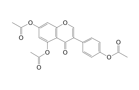 3-(p-Acetoxyphenyl)-5,7-diacetoxy-4H-chromen-4-one