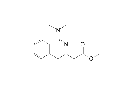 dl-.beta.-Homophenylalanine, N-dimethylaminomethylene-, methyl ester