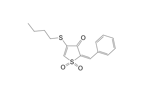 2-Benzylidene-3-oxo-4-(butylsulfanyl)-2,3-dihydrothiophene-1-dioxide