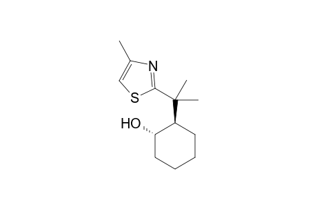 trans-2-(2-(4-methylthiazol-2-yl)propan-2-yl)cyclohexan-1-ol