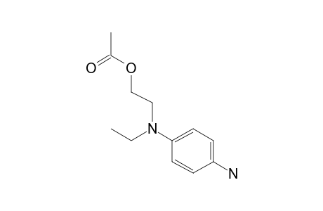 Ethanol, 2-[(4-aminophenyl)ethylamino]-, acetate (ester)