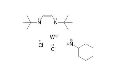 tungsten(VI) (Z)-ethene-1,2-diylbis(tert-butylamide) dichloride cyclohexylnitride