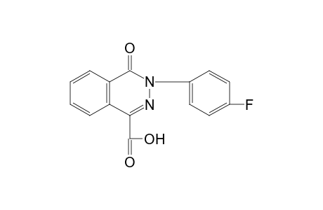 3,4-DIHYDRO-3-(p-FLUOROPHENYL)-4-OXO-1-PHTHALAZINECARBOXYLIC ACID