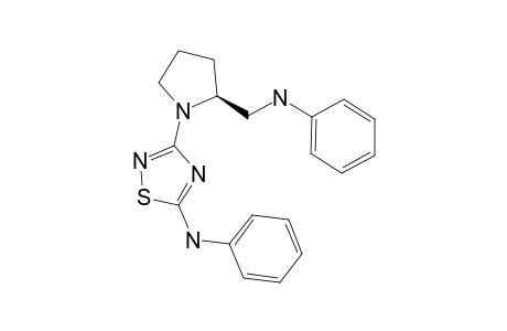 5-Anilino-3-[2'-(anilinomethyl)pyrrolidino]-1,2,4-thiadiazole