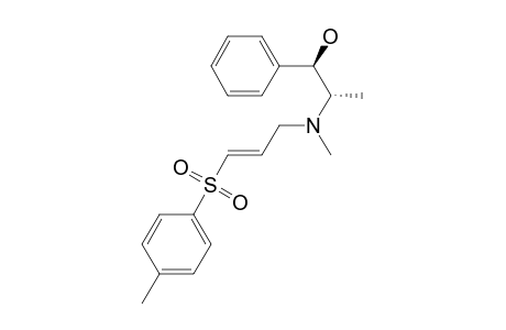 (1R,2S)-(E)-2-[N-Methyl-N-(3-tosyl-2-propenyl)amino]-1-phenyl-1-propanol