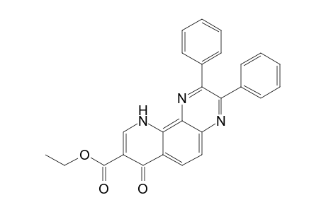 7-OXO-2,3-DIPHENYL-7,10-DIHYDROPYRIDO-[2.3-F]-QUINOXALINE-8-CARBOXYLIC-ACID_ETHYLESTER