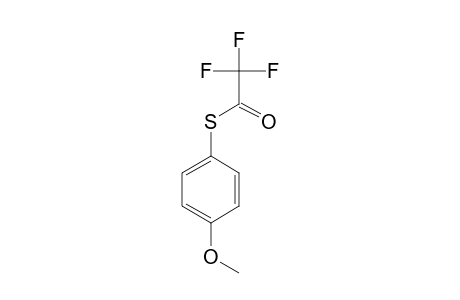 4-Methoxythiophenol, S-trifluoroacetyl-