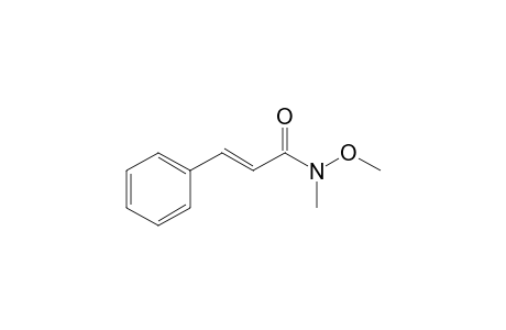 N-Methoxy-N-methyl-3-phenyl-2-propenamide