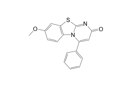 8-Methoxy-4-phenyl-2H-pyrimido[2,1-b]benzothiazol-2-one