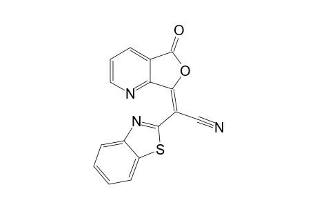 7-{[2'-Benzothiazolyl(cyano)methylene]imidazolonyl}-furo[3,4-b]pyridin-5-one