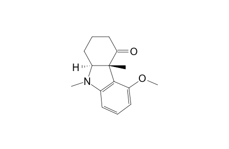 TRANS-4A,9-DIMETHYL-5-METHOXY-1,2,3,4,4A,9A-HEXAHYDRO-4-CARBAZOLONE