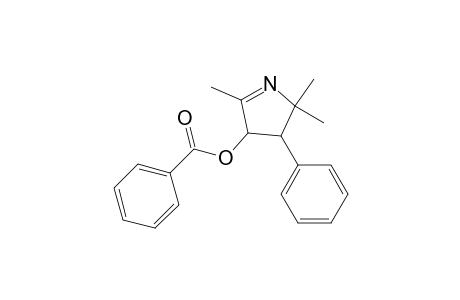 3-BENZOYLOXY-2,5,5-TRIMETHYL-4-PHENYL-1-PYRROLINE