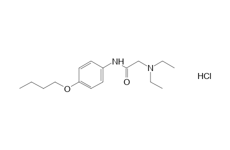 4'-butoxy-2-(diethylamino)acetanilide, monohydrochloride