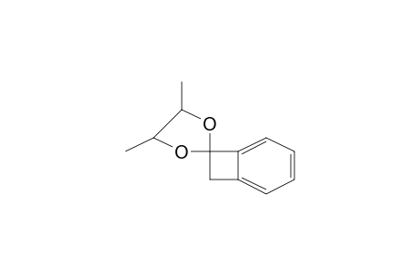 Spiro[benzocyclobutene-1,2'-(1',3'-dioxolane)], 4',5'-dimethyl-