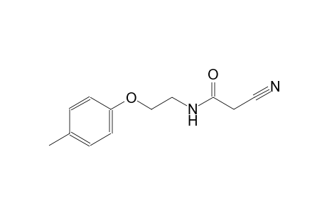 2-Cyano-N-(2-p-tolyloxy-ethyl)-acetamide