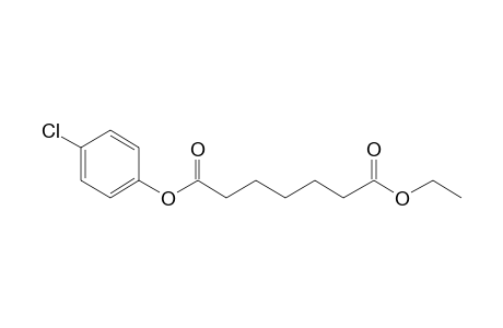 Pimelic acid, 4-chlorophenyl ethyl ester