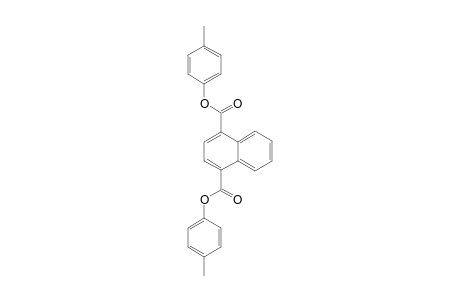 1,4-Naphthalchedicarboxylic acid-, di(4-methylphenyl) ester