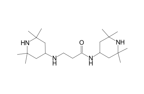N-(2,2,6,6-Tetramethyl-4-piperidinyl)-3-[(2,2,6,6-tetramethyl-4-piperidinyl)amino]propanamide