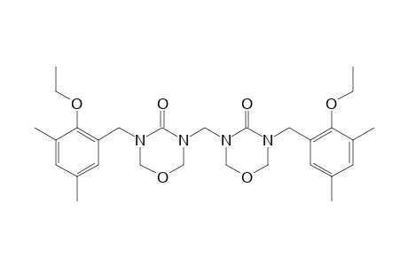 3,3'-methylenebis[5-(3,5-dimethyl-2-ethoxybenzyl)-1,3,5-oxadiazolidin-4-one