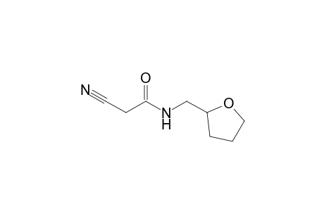 2-Cyano-N-(tetrahydro-furfuryl)-acetamide