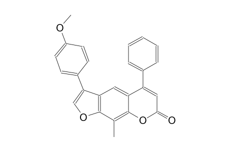 3-(4-methoxyphenyl)-9-methyl-5-phenyl-7H-furo[3,2-g]chromen-7-one