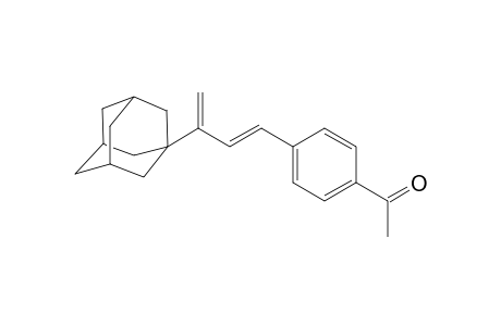 1-(4-((E)-3-((3s)-adamantan-1-yl)buta-1,3-dien-1-yl)phenyl)ethan-1-one