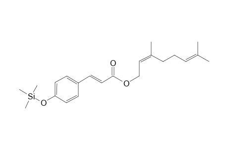 Neryl p-coumarate, mono-TMS