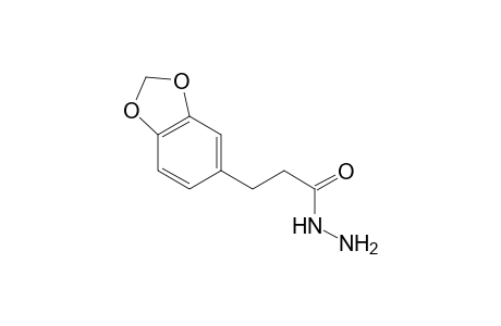 1,3-Benzodioxole-5-propanoic acid, hydrazide