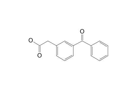 Benzeneacetic acid, 3-benzoyl-