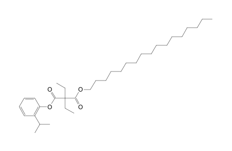 Diethylmalonic acid, heptadecyl 2-isopropylphenyl ester