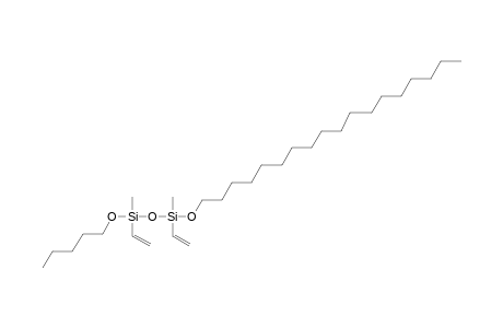 Silane, methylvinyl(pentyloxy)(methylvinyloctadecyloxysilyloxy)-