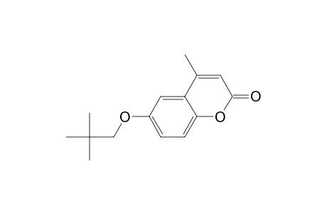 6-(Neopentyl)oxy-4-methylcoumarin