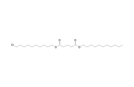 Glutaric acid, 10-chlorodecyl undecyl ester