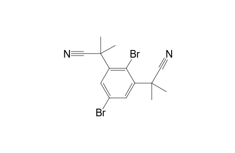 2,5-DIBROMO-1,3-BIS-(1-CYANO-1-METHYLETHYL)-BENZENE