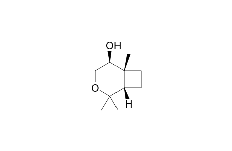 (+)-(1S,5S,6R)-5-hydroxy-2,2,6-trimethyl-3-oxabicyclo[4.2.0]octane