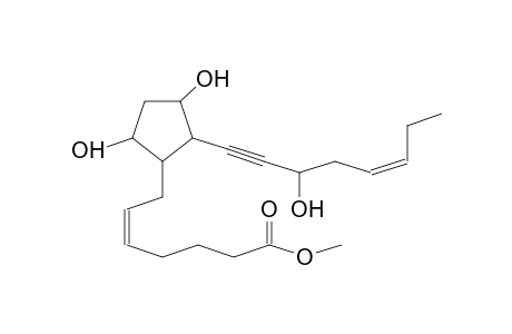 PROSTA-5,17-DIEN-13-YN-1-OIC ACID, 9,11,15-TRIHYDROXY-, METHYL ESTER