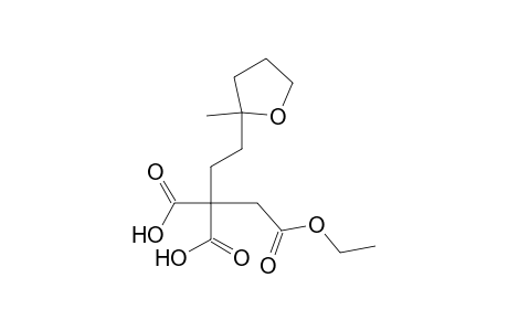 1,2,2-Butanetricarboxylic acid, 4-(tetrahydro-2-methyl-2-furanyl)-, 1-ethyl ester