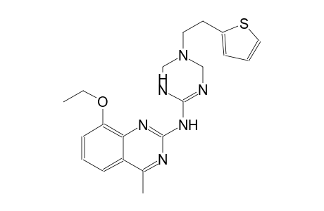 2-quinazolinamine, 8-ethoxy-4-methyl-N-[1,4,5,6-tetrahydro-5-[2-(2-thienyl)ethyl]-1,3,5-triazin-2-yl]-