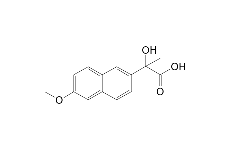 2-Hydroxy-2-(6-methoxy-2-naphthyl)propanoic acid