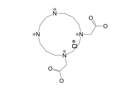 1,4-BIS-(CARBOXYMETHYL)-1,4,8,11-TETRAAZACYCLOTETRADECANE-TETRAHYDROCHLORIDE