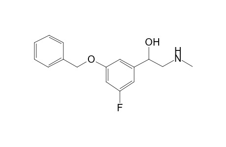 1-[3-(Benzyloxy)-5-fluorophenyl]-2-(methylamino)ethanol