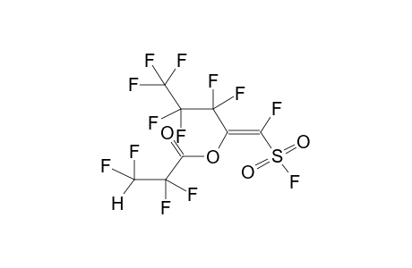 1-FLUOROSULPHONYL-1-PERFLUOROPENTEN-2-YL-(3-HYDRO-TETRAFLUOROPROPIONATE)