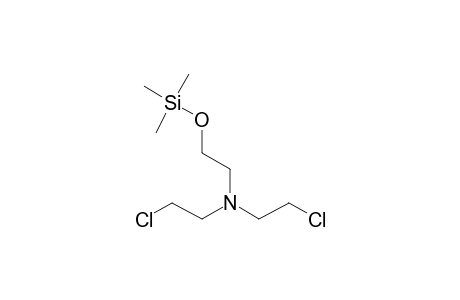 2-chloro-N-(2-chloroethyl)-N-(2-(trimethylsilyloxy)ethyl)ethanamine