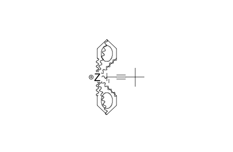 1,1-Diphenyl-4,4-dimethyl-2-pentyn-1-yl cation